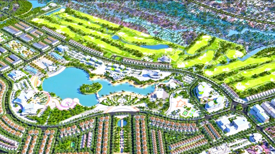 After the adjustments, the CK54 Urban Area remains oriented as a modern, model eco-urban area offering high-quality living spaces. Photo: Provided by the Organizing Committee ck542.jpg