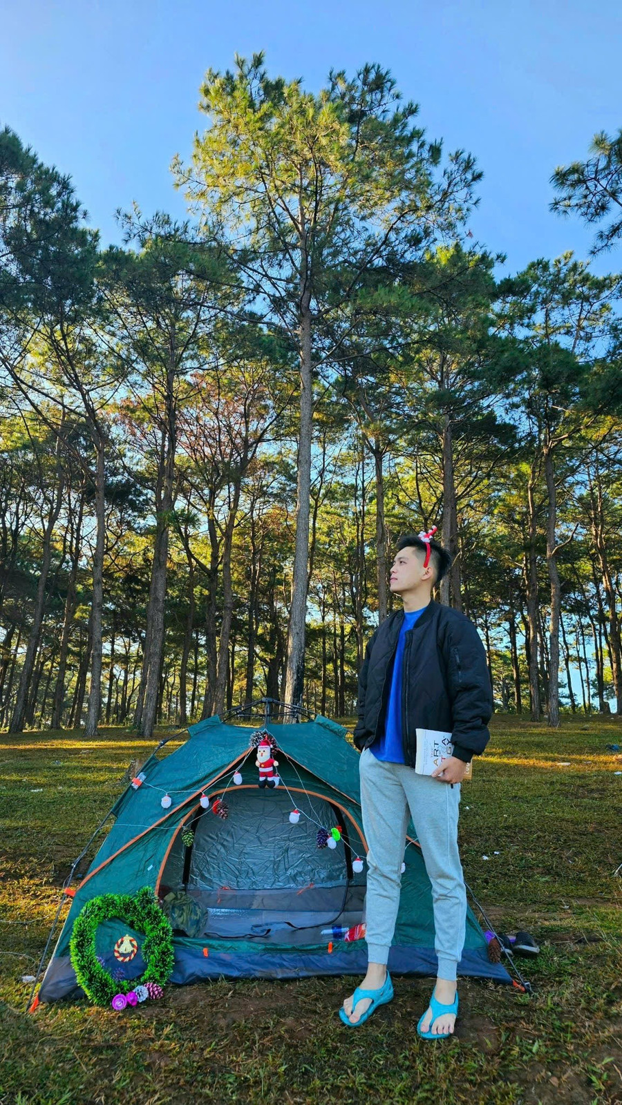 Camping at Diên Phú pine hill. Photo: M.C img-8519.jpg