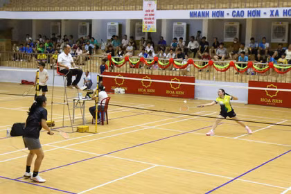 The opening ceremony of the Sports Festival for badminton and table tennis, along with the 2026 Gia Lai Province Open Badminton Club Championship, has taken place.