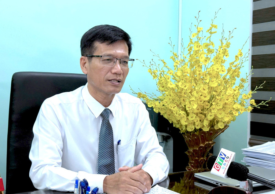 Comrade Hồ Xuân Ánh, Provincial Party Committee member and Editor-in-Chief of Gia Lai Newspaper and Radio-Television. Photo: Mộc Trà z6952887869055-ddc0e51dcc564c273747e732b6178f40.jpg