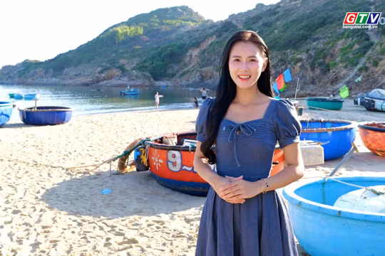 Tranquility in Nhon Ly fishing village