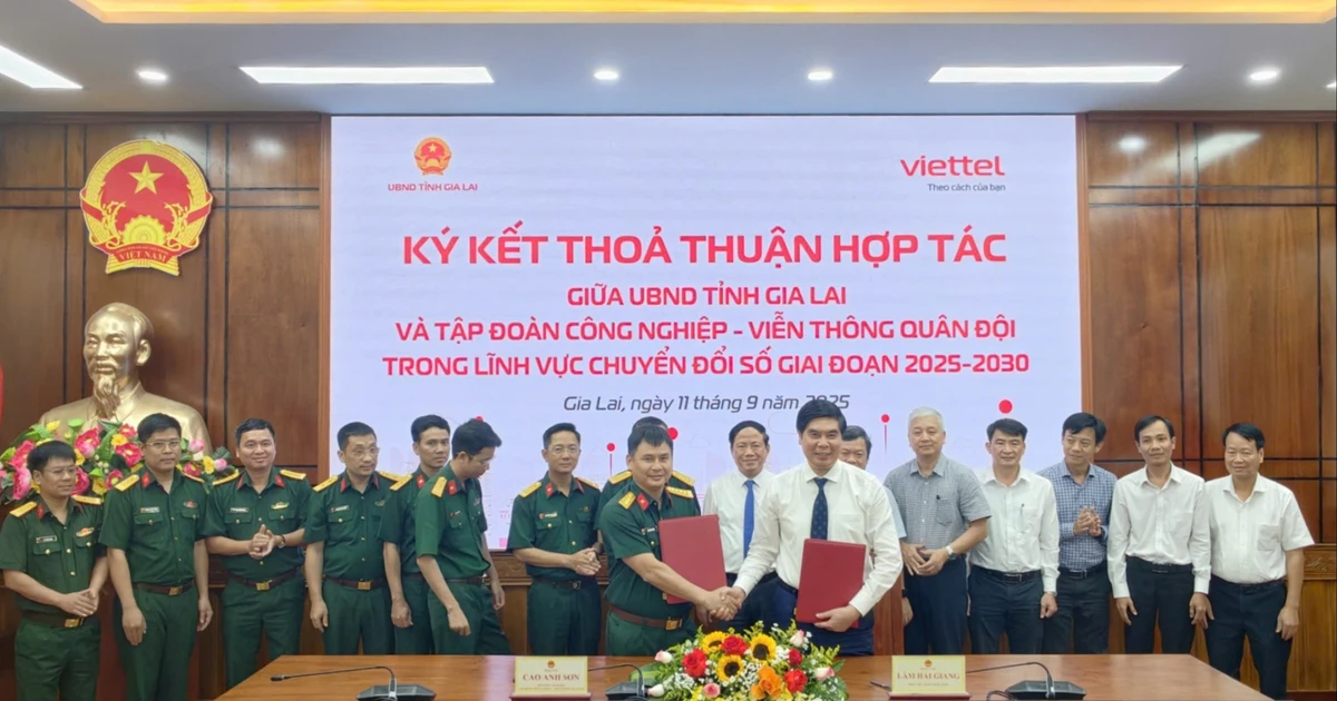 Gia Lai, Viettel sign digital transformation agreement for 2025-2030 ...
