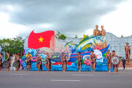 Gia Lai’s Gong ensemble bings Central Highlands culture to coastal festival