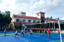 The teams competed with great determination to bring honor to their respective units. Photo: M.N