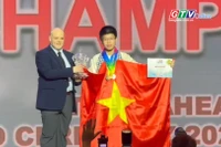 Vũ Hoàng Nam was awarded the Overall Champion title at the International Junior Math Olympiad (IJMO) 2025. Photo: Provided by the Organizing Committee