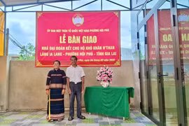 Sturdy Great Unity houses are being completed and put into use in time for the Bính Ngọ Lunar New Year in 2026, helping disadvantaged families stabilize their lives and welcome a warm and joyful spring.