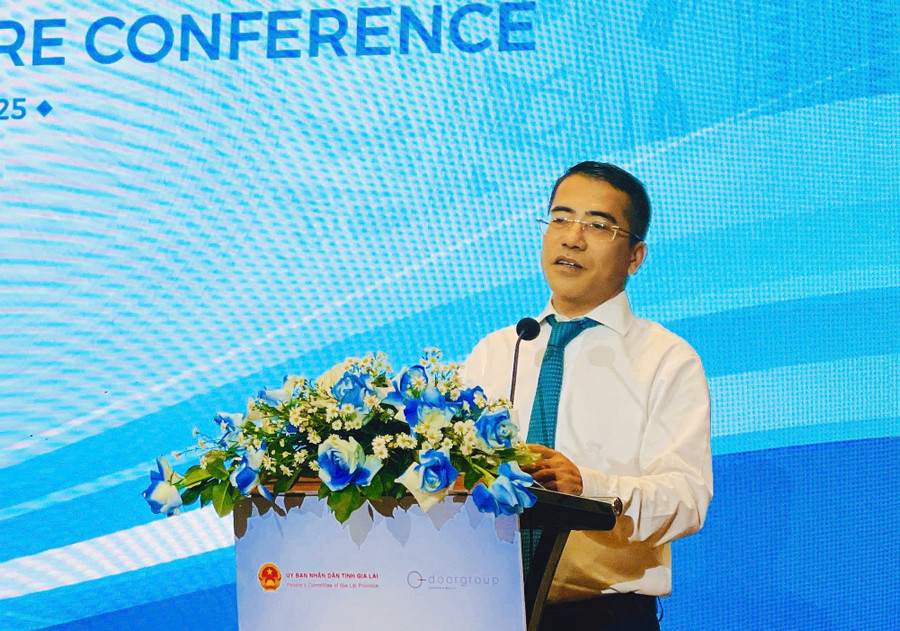 Mr. Tăng Thế Hùng, Deputy Director General of the Department of Electricity and Renewable Energy (Ministry of Industry and Trade), affirms that Gia Lai has all the conditions to become a renewable energy center for the Central, Central Highlands, and the entire country. Photo: T.D gen-h-z7018093139552-ae8d450a32d4813320cb7bd7a21ff6be.jpg