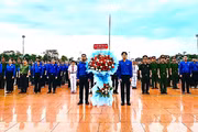 Gia Lai Provincial Youth Union Lays Flowers to Commemorate the 136th Birthday of President Ho Chi Minh