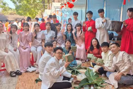 Reenactments of traditional Tet celebrations and charity fundraising activities.