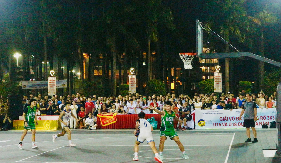 The 2025 National U23 5x5 Basketball Championship promises to be intense, with participating teams coming from localities and organizations where basketball is thriving. Illustrative photo: H.V bong-ro.jpg