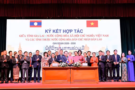 Strengthening Friendship and Cooperation Between Gia Lai and Southern Lao Provinces