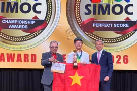 Two Gia Lai Students Win Awards at SIMOC 2026 International Mathematics Competition
