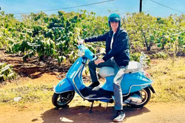 French Tourist Falls in Love with Gia Lai Highlands