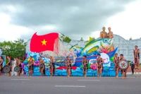 Gia Lai’s Gong ensemble bings Central Highlands culture to coastal festival