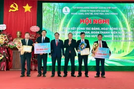 The combined revenue of four rubber companies in Gia Lai province reached VND 1,623 billion.