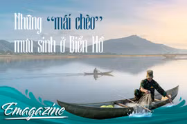 The "oars" making a living on Bien Ho