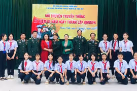 The flame of tradition from the story of a soldier