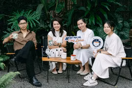 Young creators in Gia Lai build safe space for youth through “a cup of tea with Luna” podcast