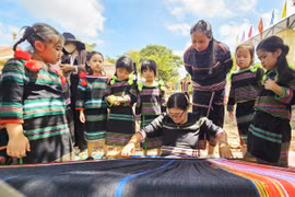 Opening Pathways for Students to Explore Jrai Village Culture