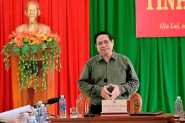 Prime Minister Pham Minh Chinh commended the authorities and people of Gia Lai province for their efforts in combating the storm.