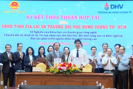 Gia Lai Province and Hung Vuong University in Ho Chi Minh City collaborate to drive breakthroughs in digital transformation and the digital economy.