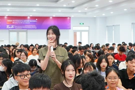 Talk show on health insurance policies engages over 500 new students 