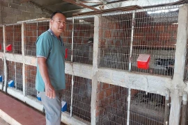 The first person to produce civet coffee in Pleiku.