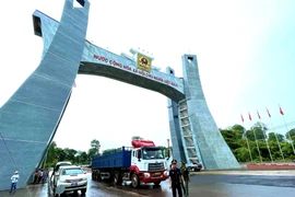 The annual border market held at the Le Thanh International Border Gate Economic Zone aims to facilitate trade between Gia Lai province and Ratanakiri province (Kingdom of Cambodia). Photo: Vu Thao