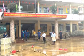 The Gia Lai provincial medical team has provided comprehensive disinfection support, helping Thai Nguyen Rehabilitation Hospital quickly restore safe conditions to resume admitting patients. Photo: Provided by the Organizing Committee