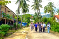 Quy Hoa Leprosy Village has preserved its unique architectural features and inherent tranquil beauty. Photo: Ngoc Nhuan