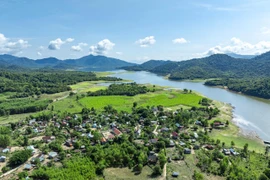 A peaceful corner of Canh Tiến village.