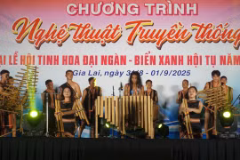 Gia Lai showcases traditional art at Highlands - Sea festival