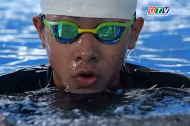 Amateur swimmer: The pride of Gia Lai school sports