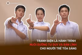 Gia Lai Stories No. 64: Debate: A journey to nurture critical thinking and confidence for young people to shine