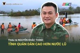 Gia Lai stories no. 68: Major Nguyễn Khắc Thinh - The bond between soldiers and people stronger than the floodwaters