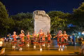 More than 200 women participated in a folk dance exchange night at Dai Doan Ket Square