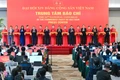 The inauguration ceremony of the Press Center serving the 14th National Congress of the Communist Party of Vietnam took place at the My Dinh National Convention Center on the afternoon of January 14.