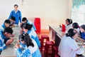 Students at Ya Ly High School enjoy nutritious breakfasts thanks to the dedication and care of the school's Youth Union Secretary. Photo: Minh Nhật