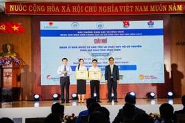 Quy Nhon University students win 6 national science and technology awards