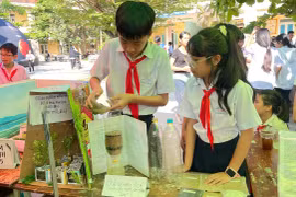 Students of Tuy Phuoc Secondary School Enthusiastically Participate in STEM Day