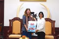 Vice Chairwoman of the Provincial People's Committee Nguyễn Thị Thanh Lịch receives UNICEF Representative in Vietnam on courtesy visit