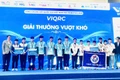 Gia Lai: Nguyen Du Secondary School Students Win “Overcoming Adversity” Award at VEX Robotics Competition