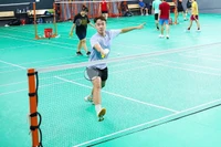 Vietnam's top badminton stars arrive in Gia Lai to prepare for the National Outstanding Badminton Players Championship.