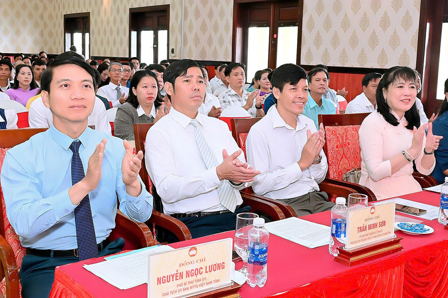 Delegates attending the Conference. Photo: Đức Thụy z7024124878752-3a71c34e8df6545499f3c405296cc6a8.jpg