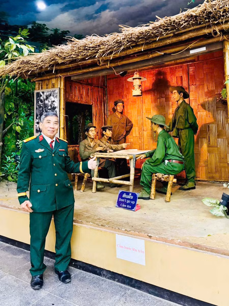 Veteran Nguyễn Thế Vinh.