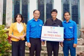 Youth Join Hands to Rebuild New Homes