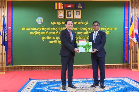 High-Level Delegation from Gia Lai Province Visits Ratanakiri to Extend Chôl Chnăm Thmây New Year Greetings