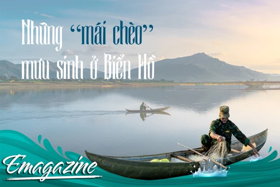 The "oars" making a living on Bien Ho