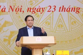 Prime Minister Phạm Minh Chính chaired the 14th meeting of the National Steering Committee for IUU Fishing Prevention and Control on Tuesday. 