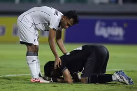 Indonesia players after the 0-1 loss against South Korea in the U23 Asian Cup qualifier on Sept. 9, 2025. Photo by Instagram/@timmasindonesia